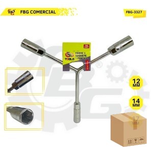 FBG-3327 CHAVE DE RODA Y 12/14/17MM