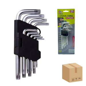 FBG-M 3217 CHAVE TORX C/ 9 PCS - M