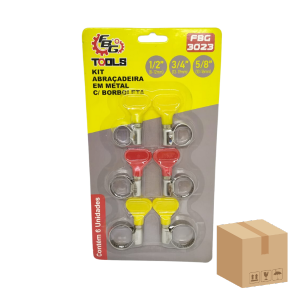 FBG-M 3023 KIT ABRAÇADEIRA DE METAL C/BORBOLETA