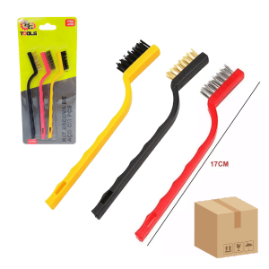 FBG-M 4161 KIT ESCOVA AÇO 3 PÇ