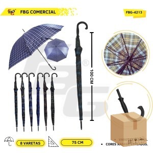 FBG-M 4213 GUARDA CHUVA PORTARIA 75 CM